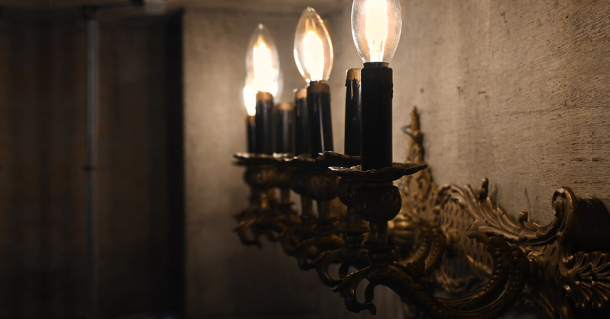 Chandelier アンティーク照明, フランスアンティーク, ランプ