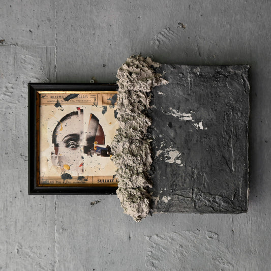 Collage art "MORLTAR01"(Curios)R-01304