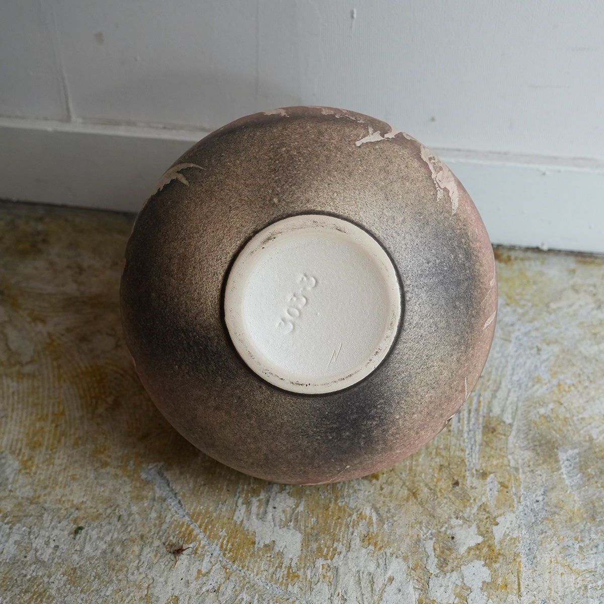 Vintage Ruscha Art Bowl Pitcher{F-00913}