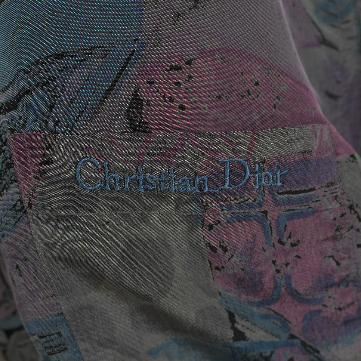 Christian Dior / 80s Vintage Shirt{F-00856}