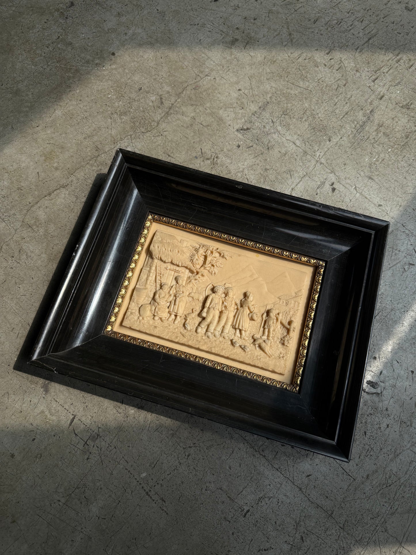Classical Carved Relief Panel{ F-00508}