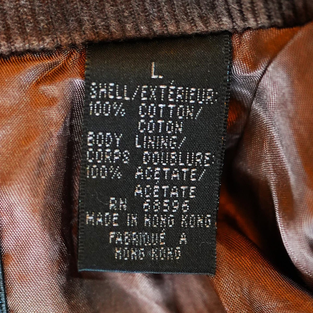 Donna Karan DKNY / 90s ダナキャランコーデュロイブルゾン{F-00804}