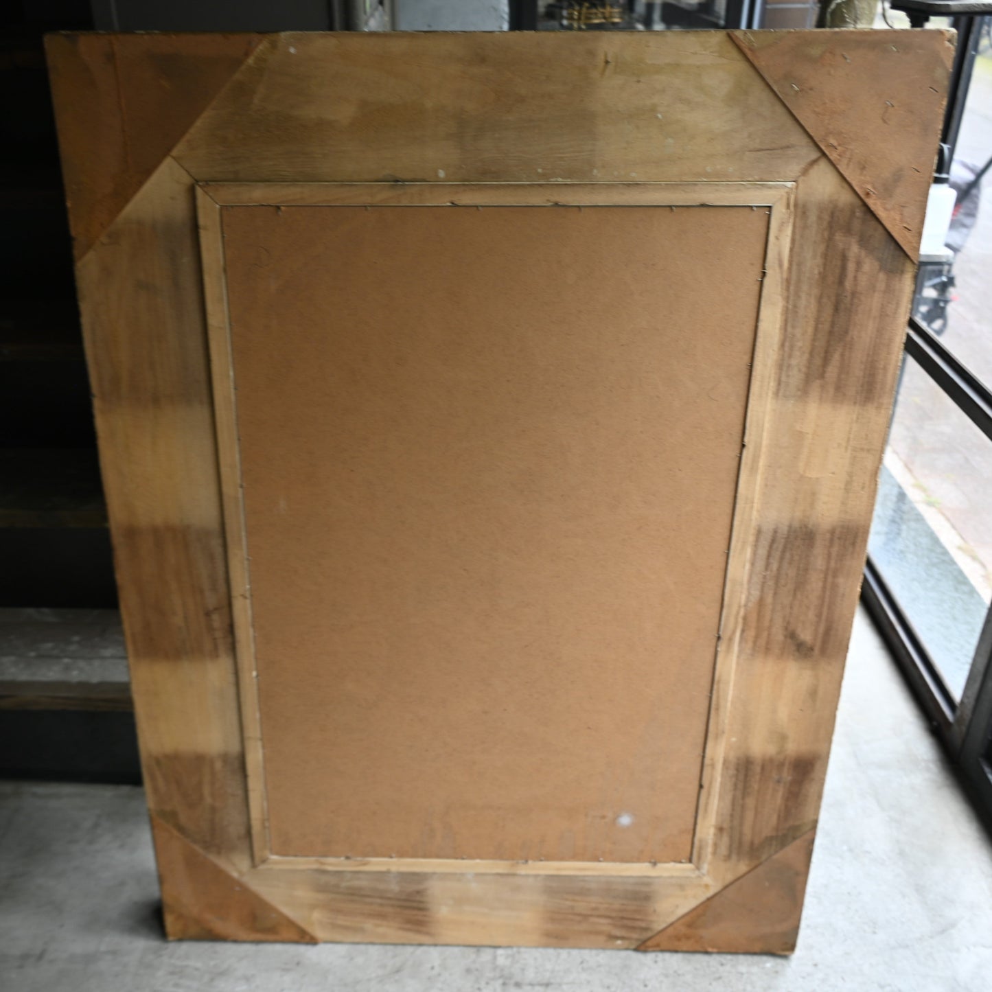Antique Mirror Art Nouveau style R-0309