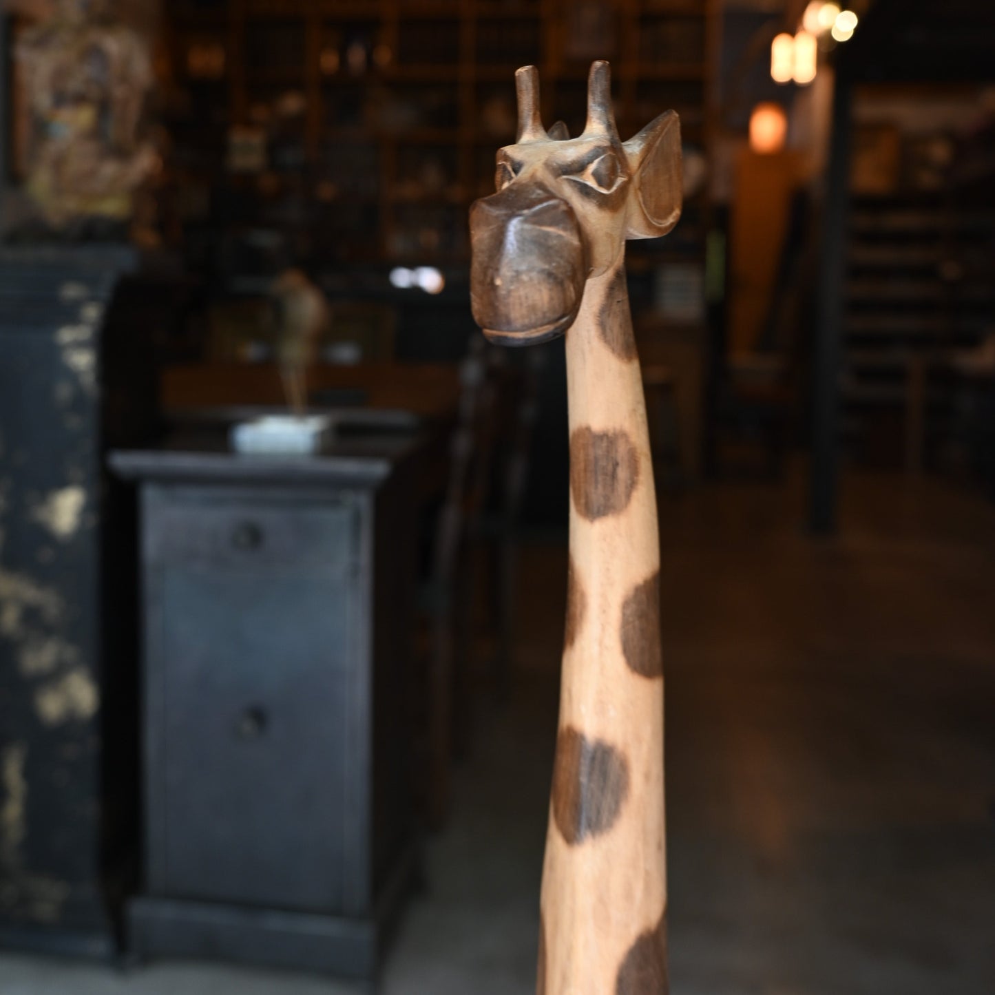 Wood figurine"Giraffe"{ R-00641}