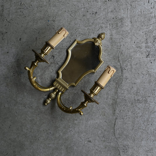 Antique wall mirror lamp(2灯){R-00414}