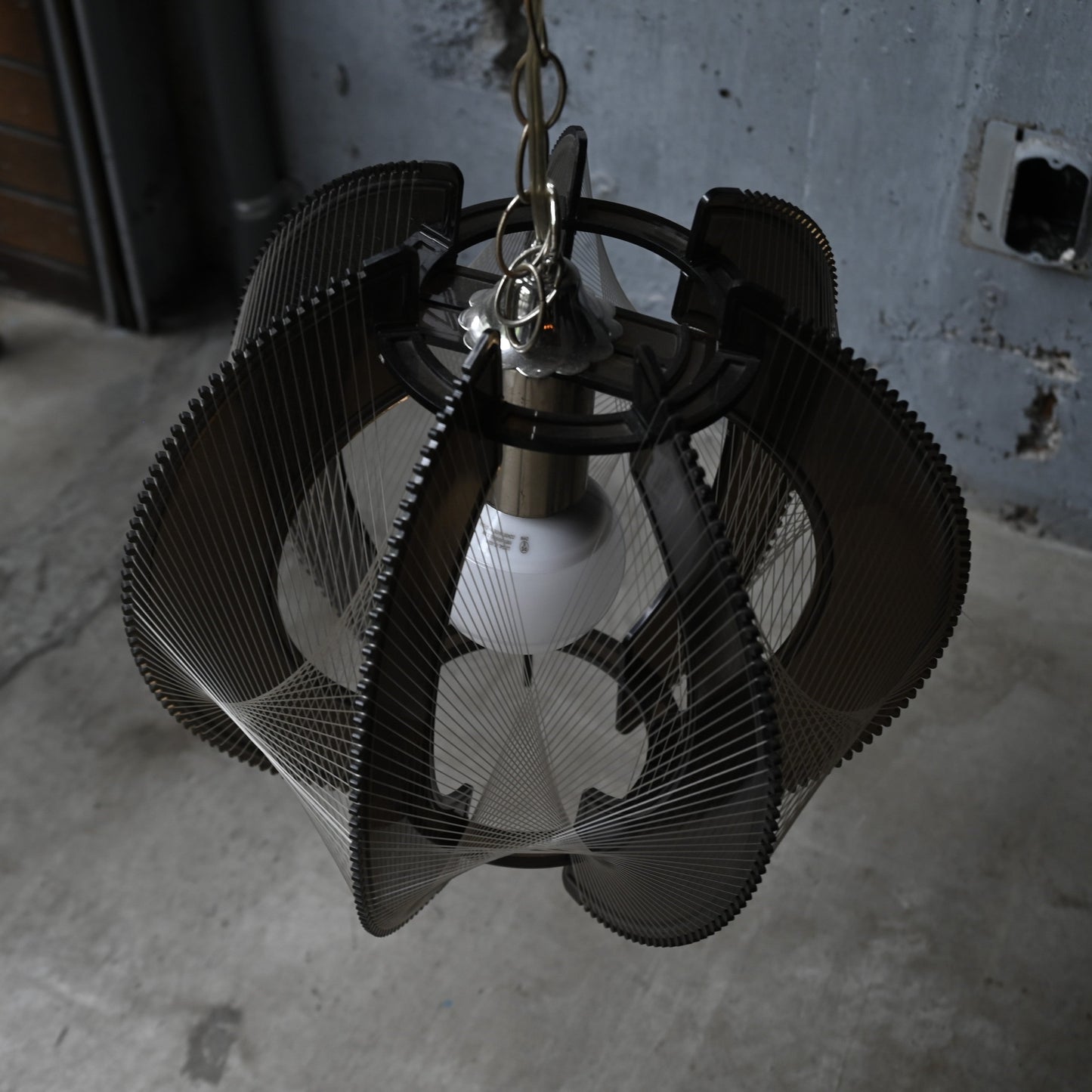 Mid-century ”Strings Lamp”{RF-00817}