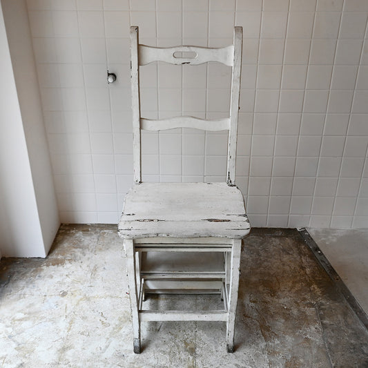 White chair & radder{ F-00202 }