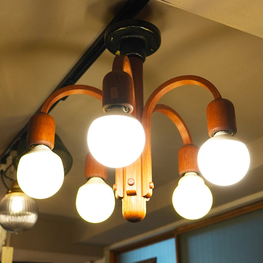 Vintage Domus Chandelier{F-00417}