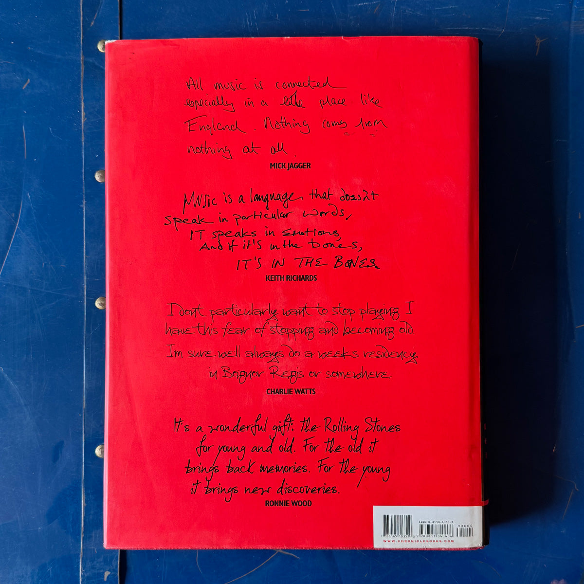 According to THE ROLLING STONES{F-00601}