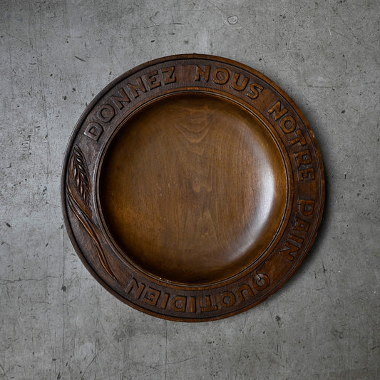 Wooden Decorative Plate{ F-00803}