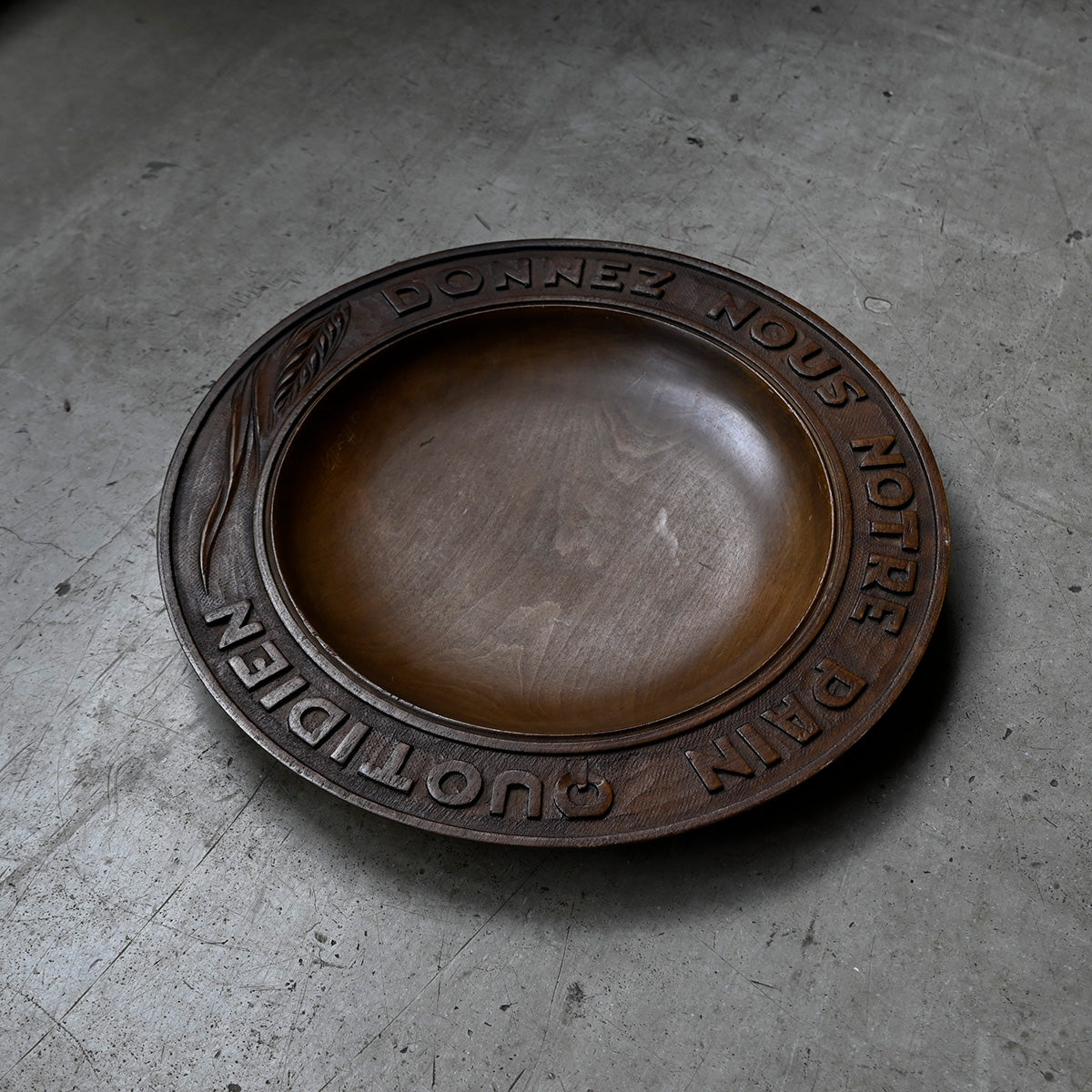 Wooden Decorative Plate{ F-00803}