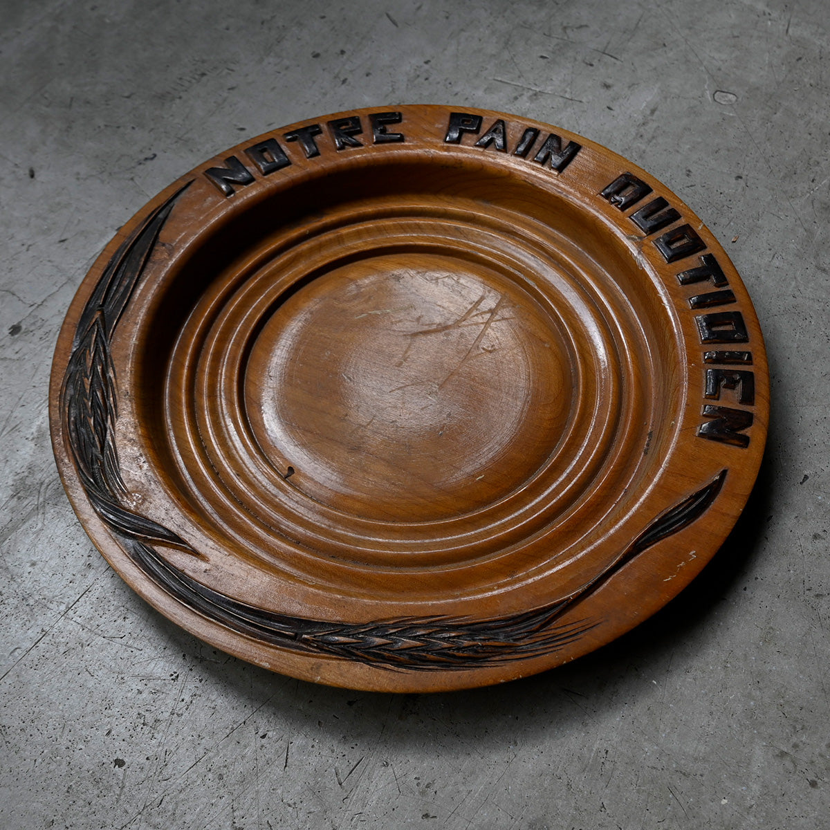 Wooden Decorative Plate{ F-00804}