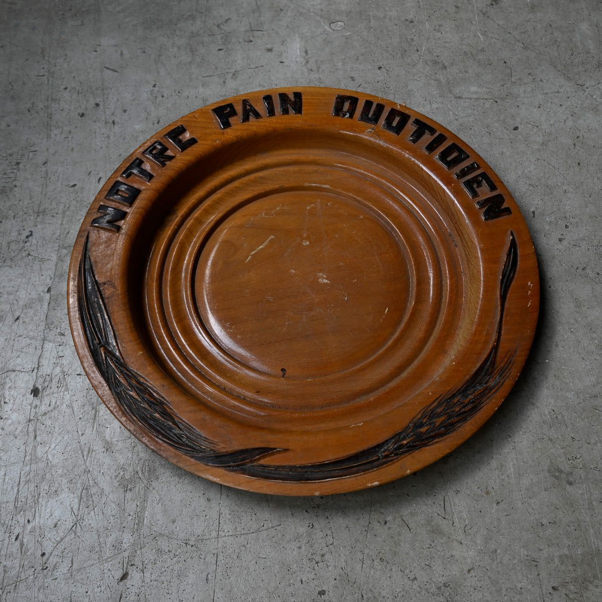 Wooden Decorative Plate{ F-00804}