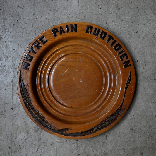 Wooden Decorative Plate{ F-00804}