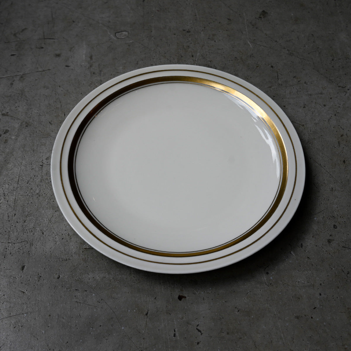 Gold line Ceramic Plate{ F-00805}