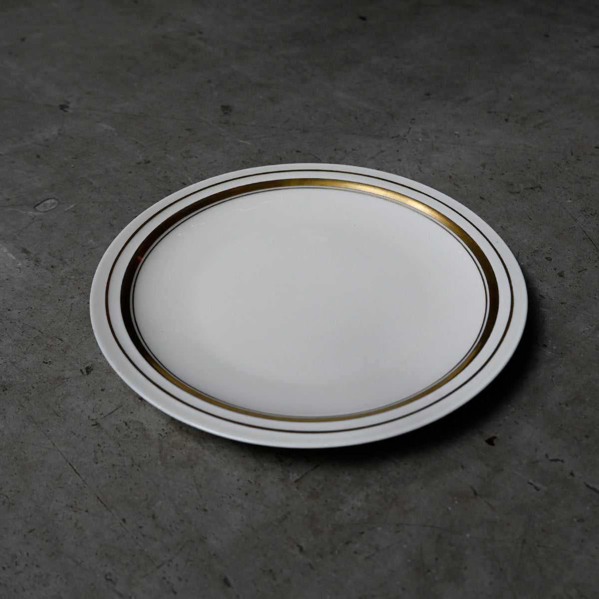 Gold line Ceramic Plate{ F-00805}