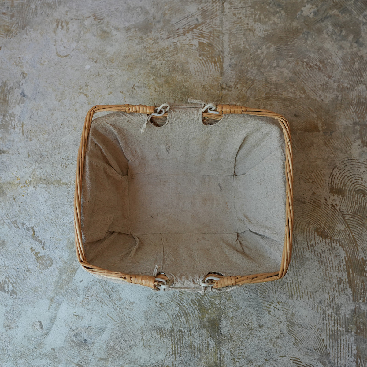 Vintage Basket Bag{F-009023}