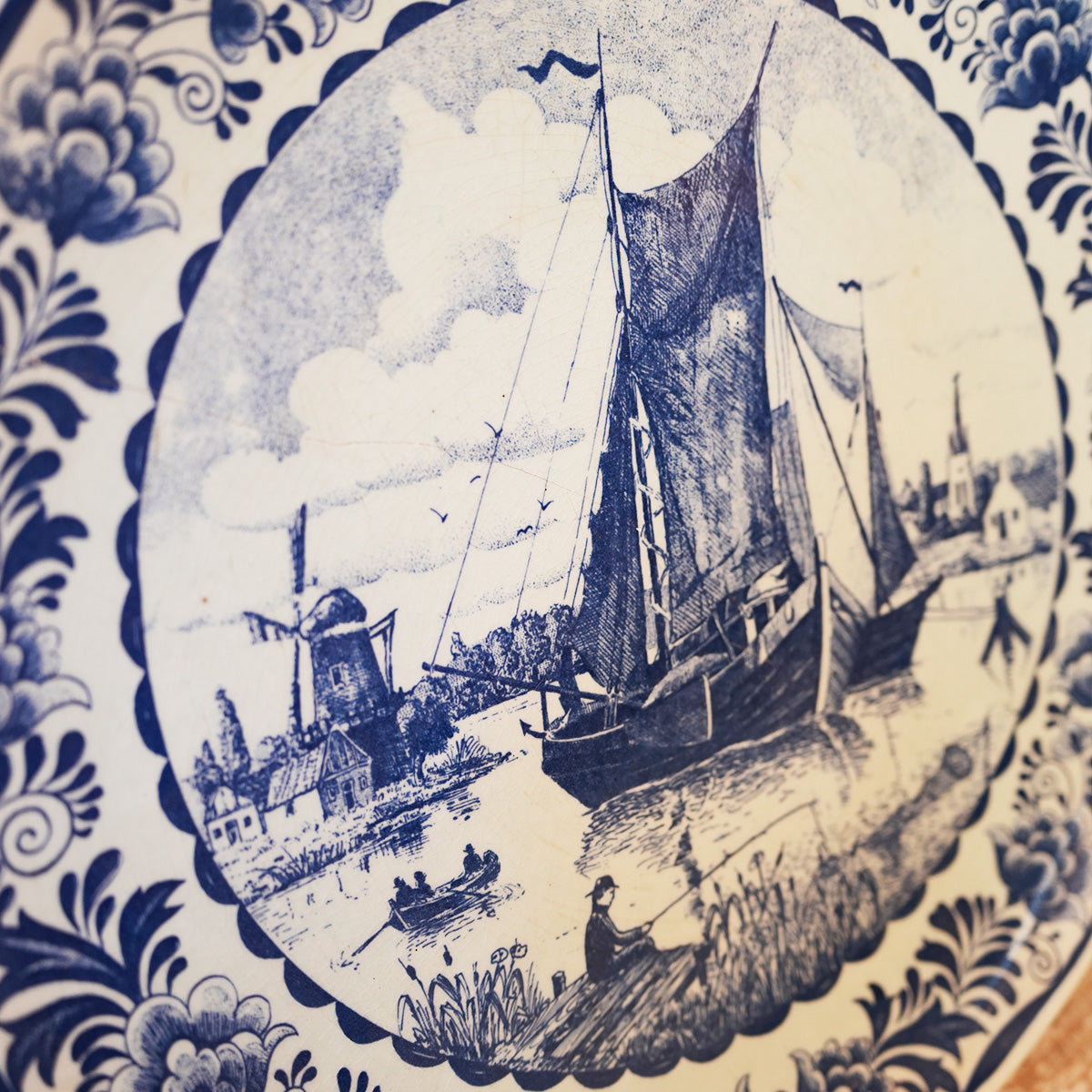 Art Plate"Ship"{F-009025}