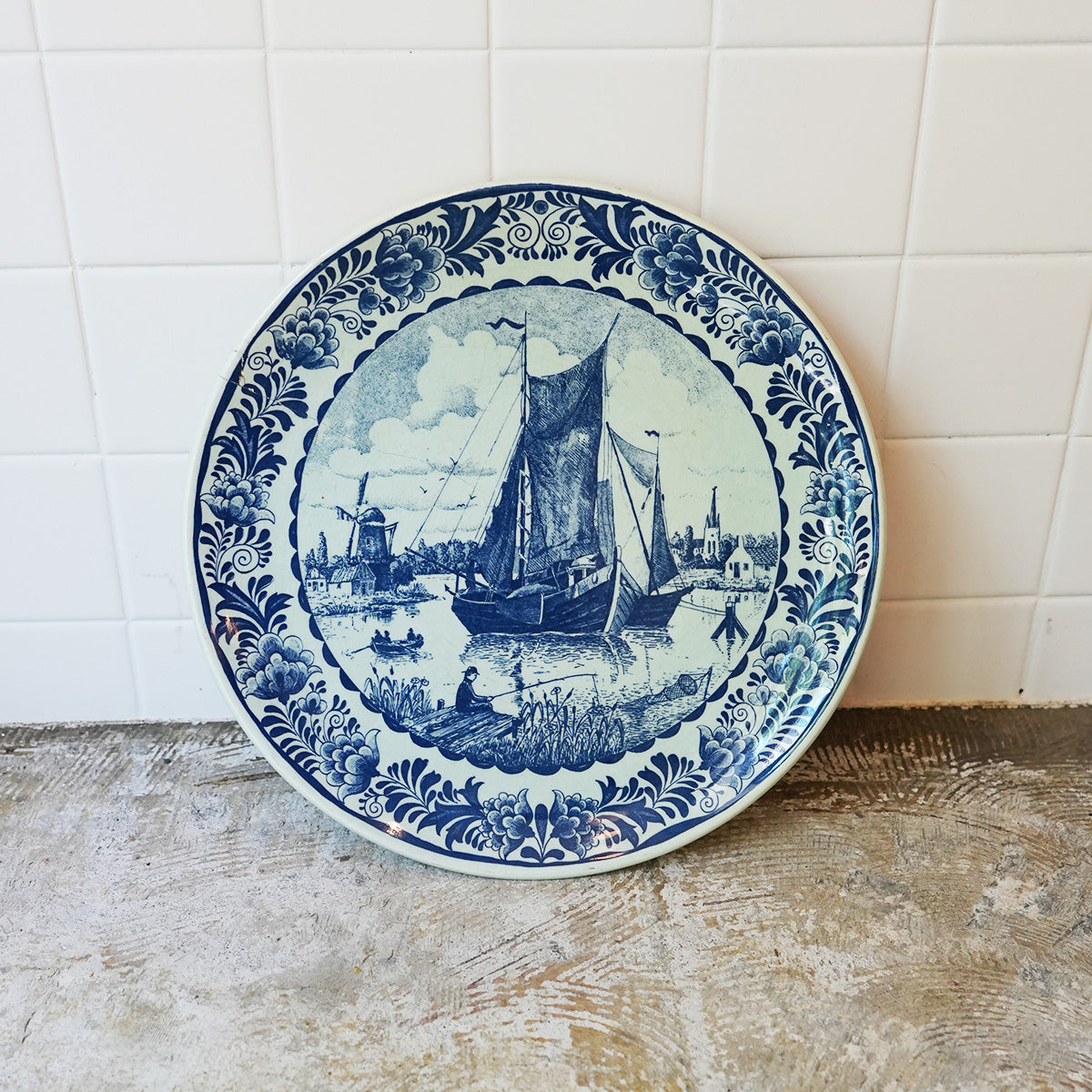 Art Plate"Ship"{F-009025}