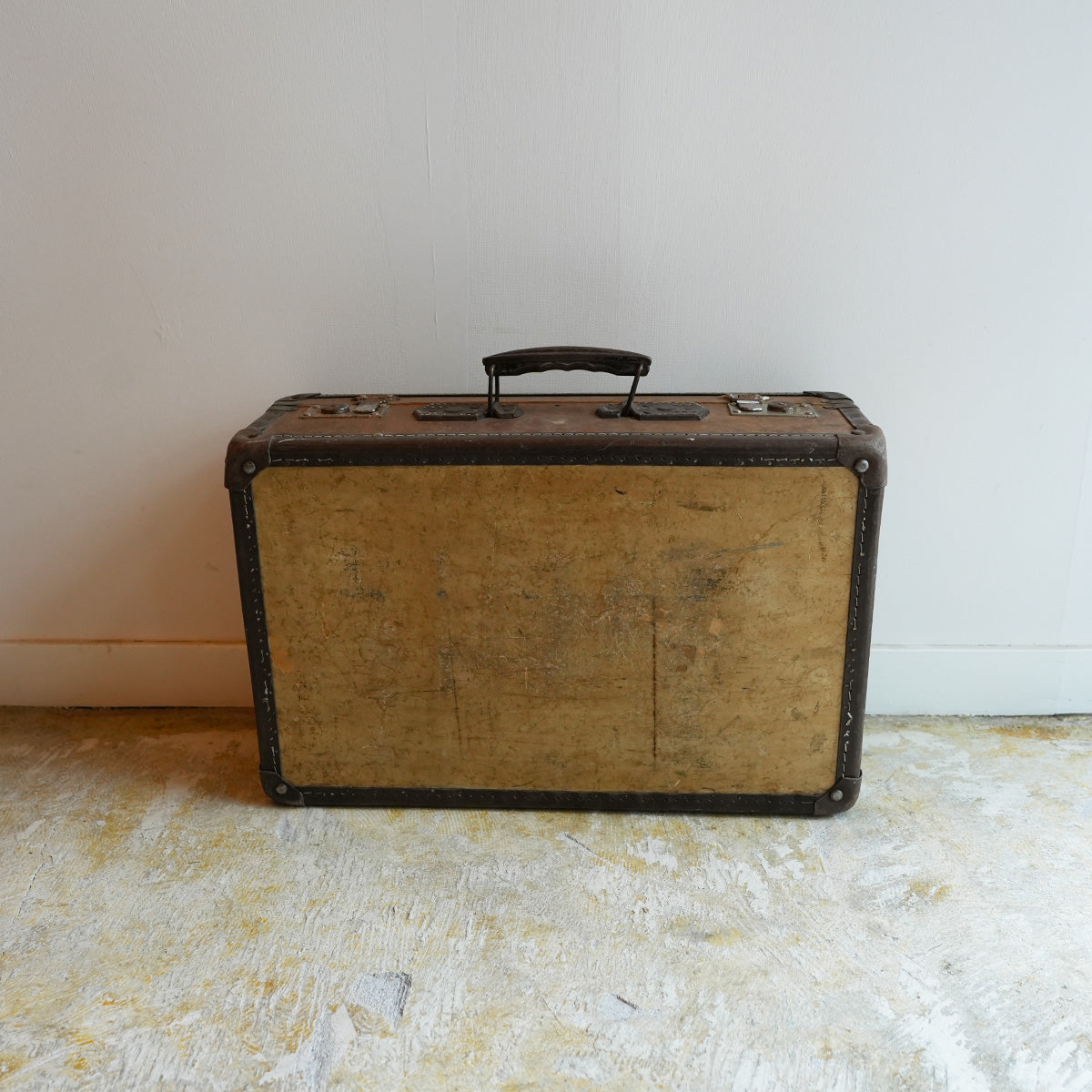 Vintage Wood Trunk Case{F-009026}