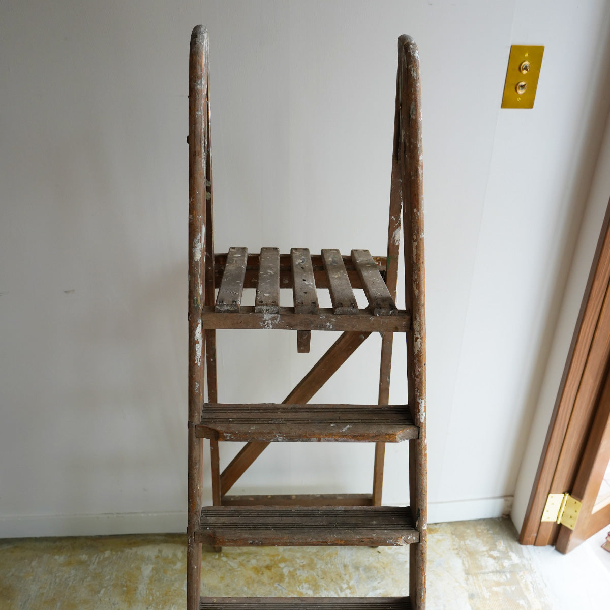 Paint Wood Ladder{F-009028}