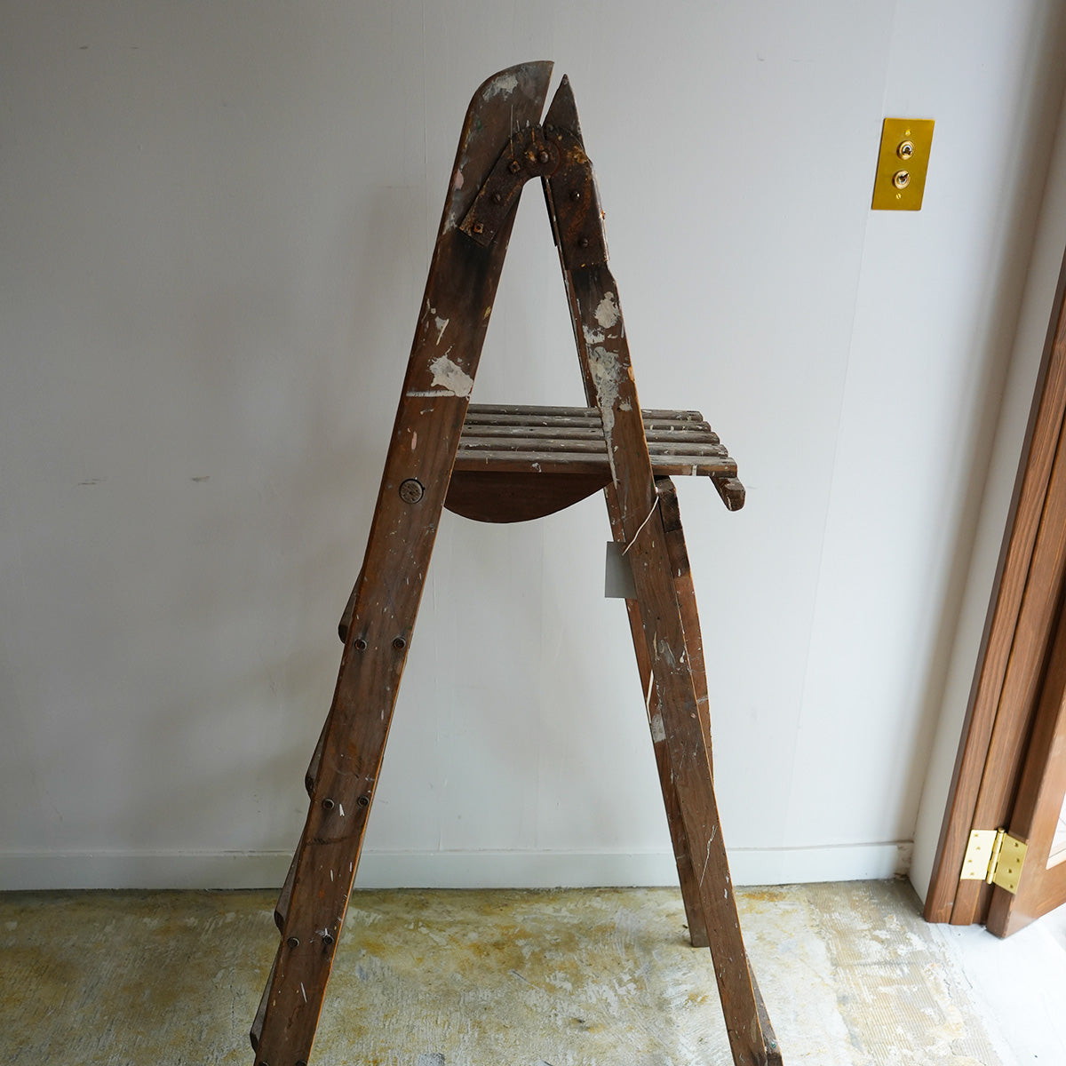 Paint Wood Ladder{F-009028}