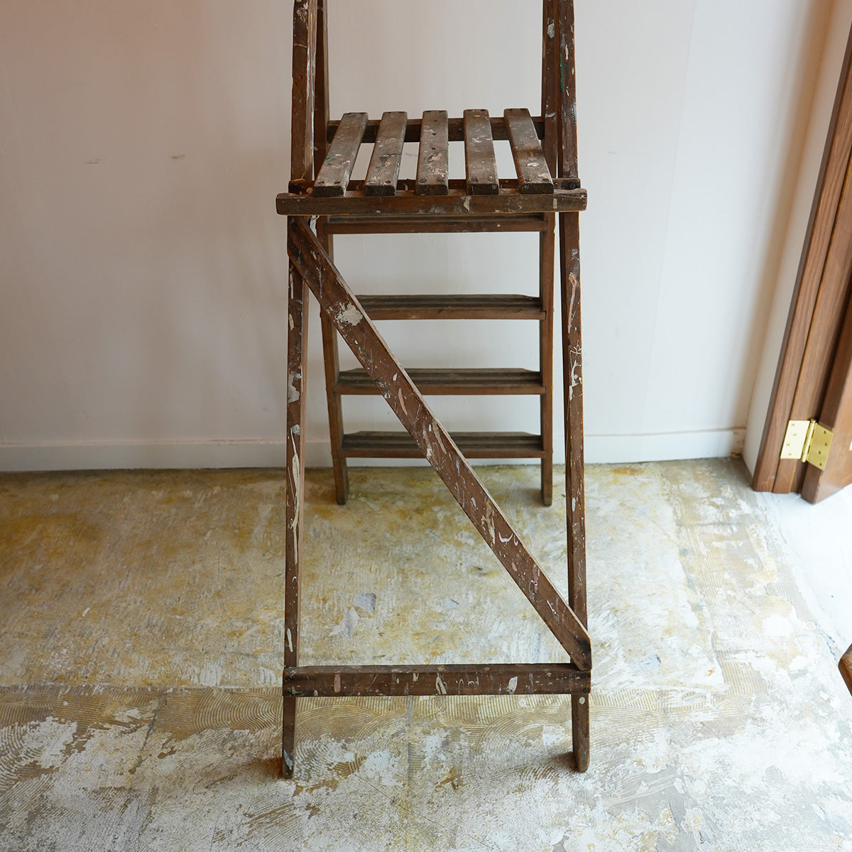 Paint Wood Ladder{F-009028}