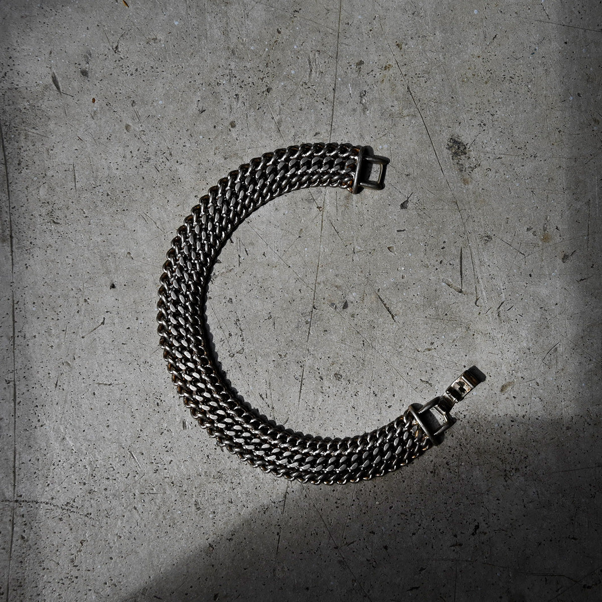 Vintage Mesh Chain Bracelet{R-00931}