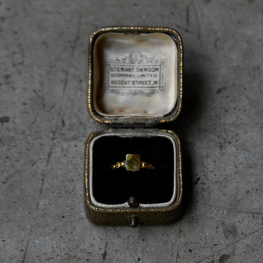Vintage Goldignet Signature Ring{R-00960}