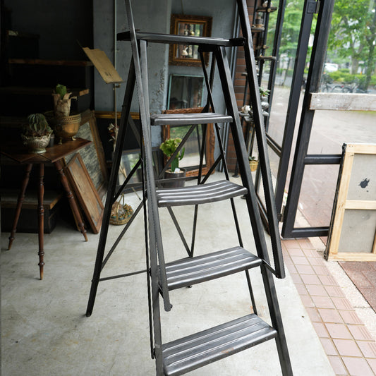 Steel stepladder{R-00211}