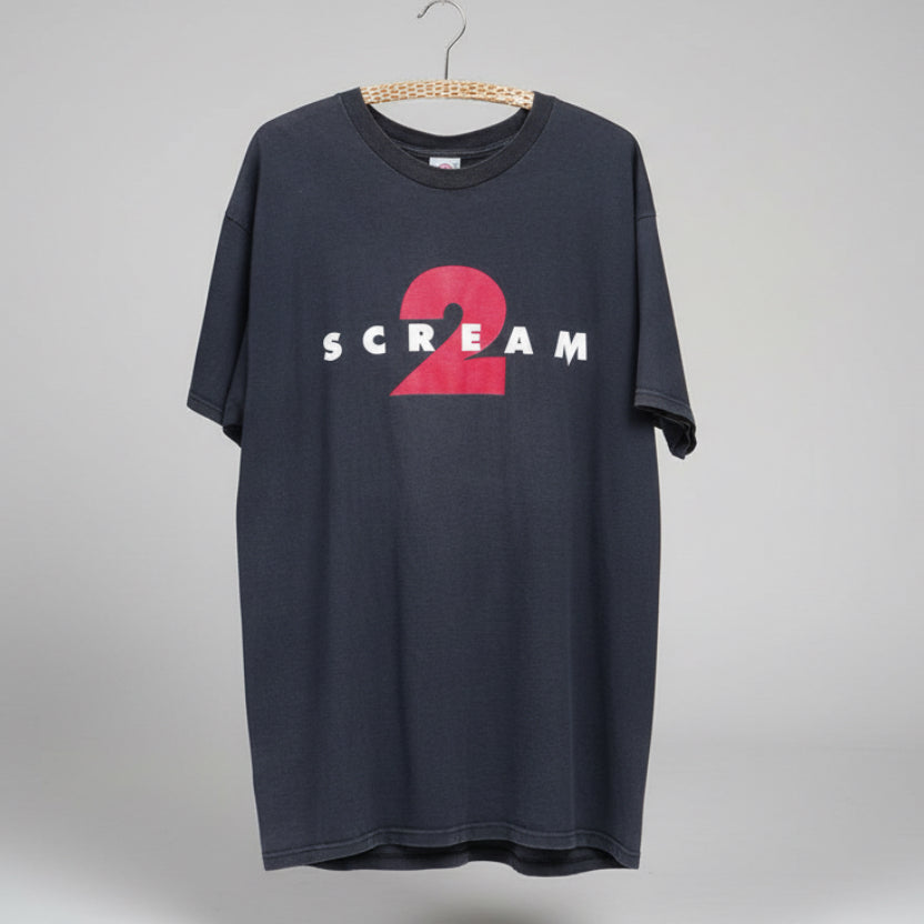 Scream 2 Logo T Shirts｛F-00854｝ スクリーム,Tシャツ, 半袖, 映画T