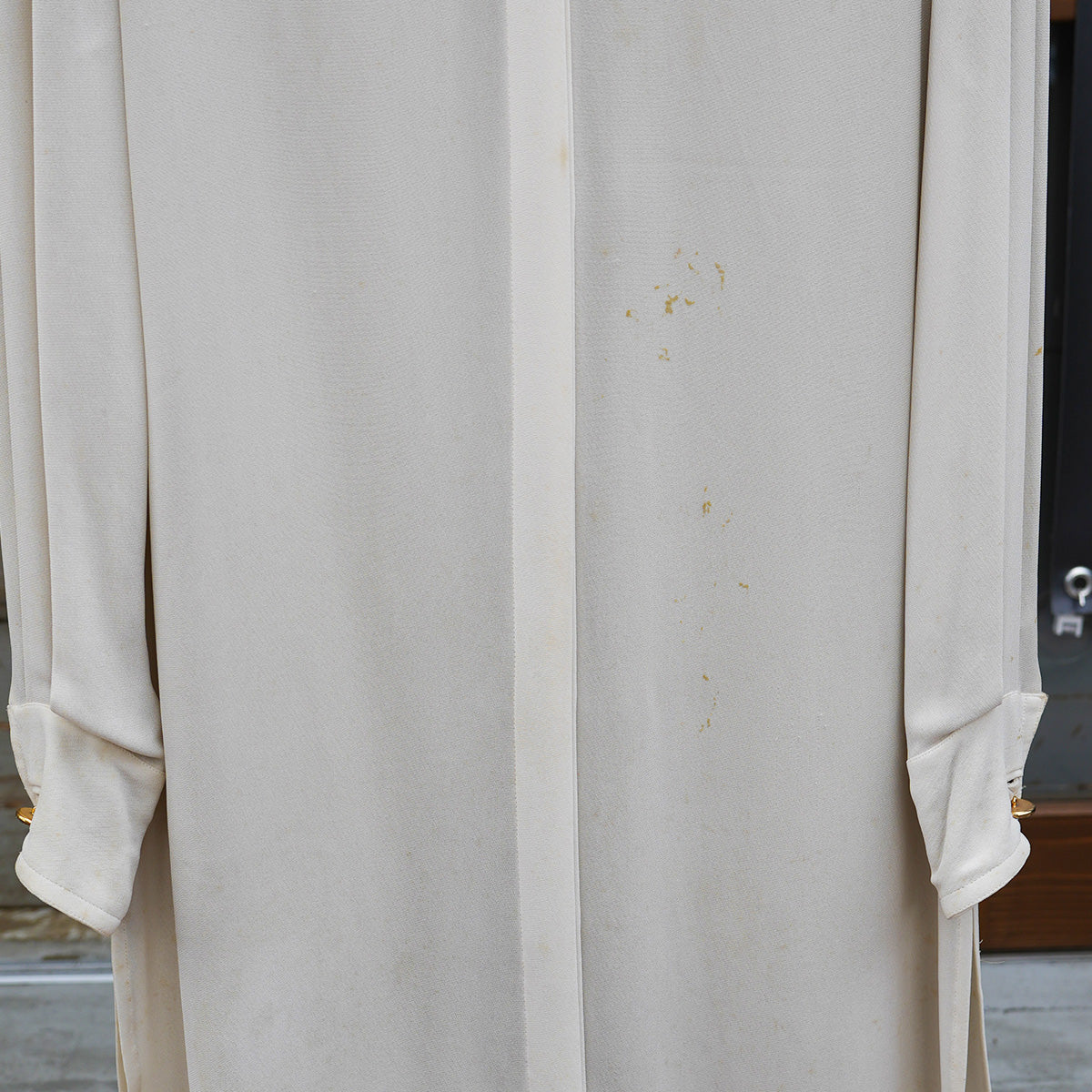 Gianni Versace / White Long Shirts{R-01006}