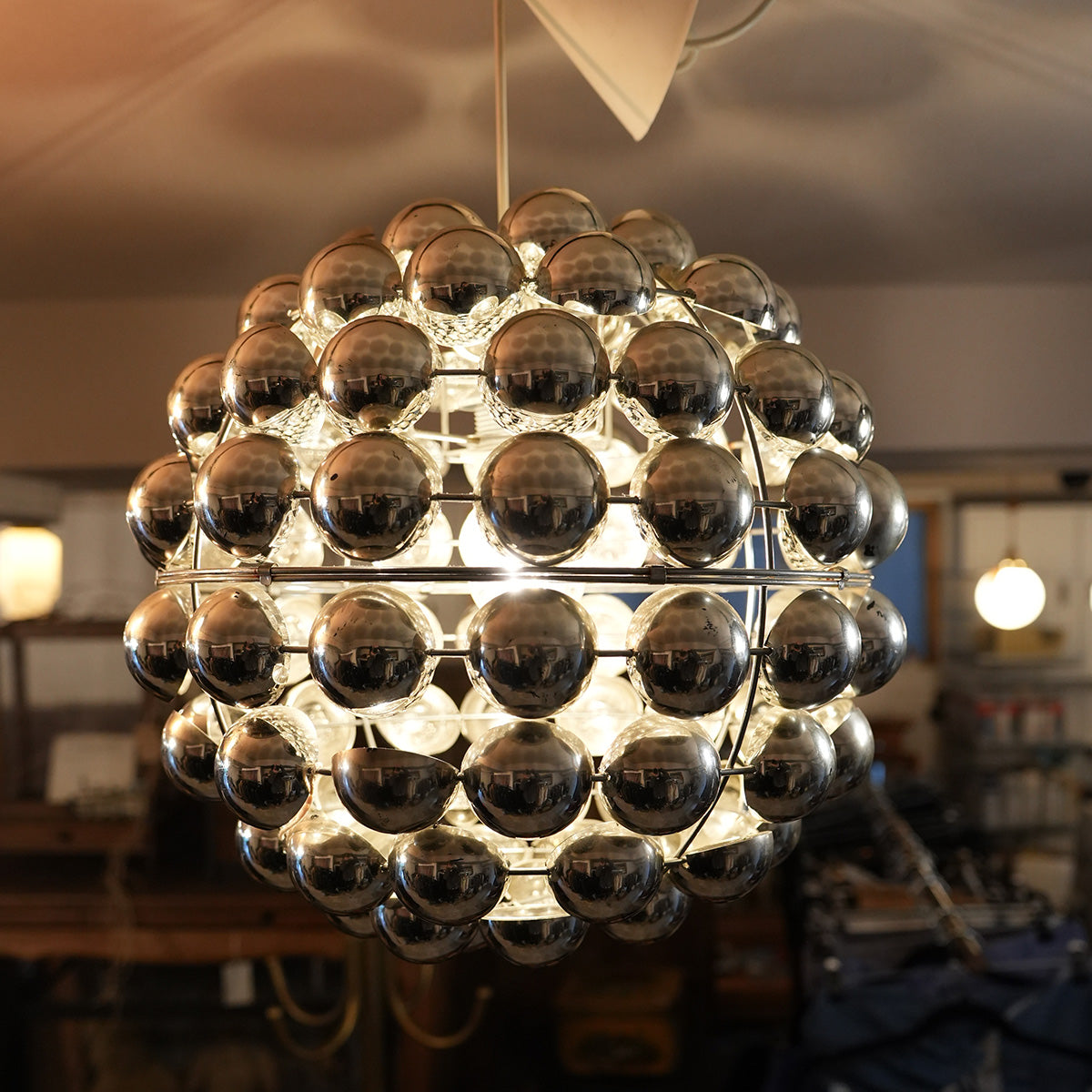 Vintage Mirror Lamp{F-00407}