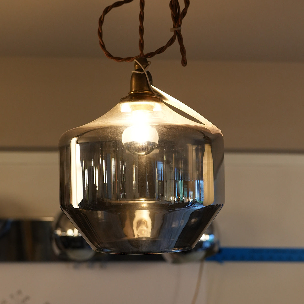 Vintage Mirror Spotlight{F-00416}