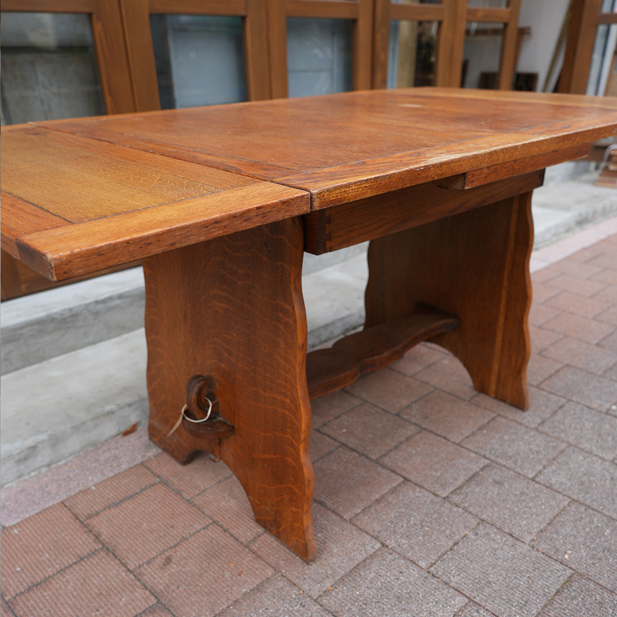 Antique Ook Table{F-00111}