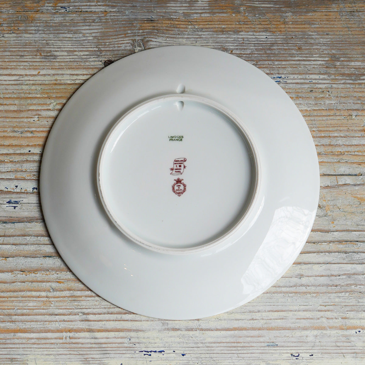 F.M. Limoges / Decoration Plate｛F-00952｝