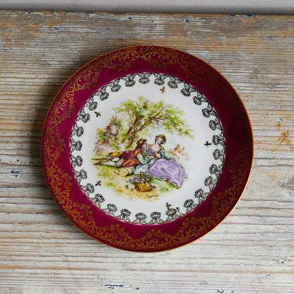 F.M. Limoges / Decoration Plate｛F-00952｝