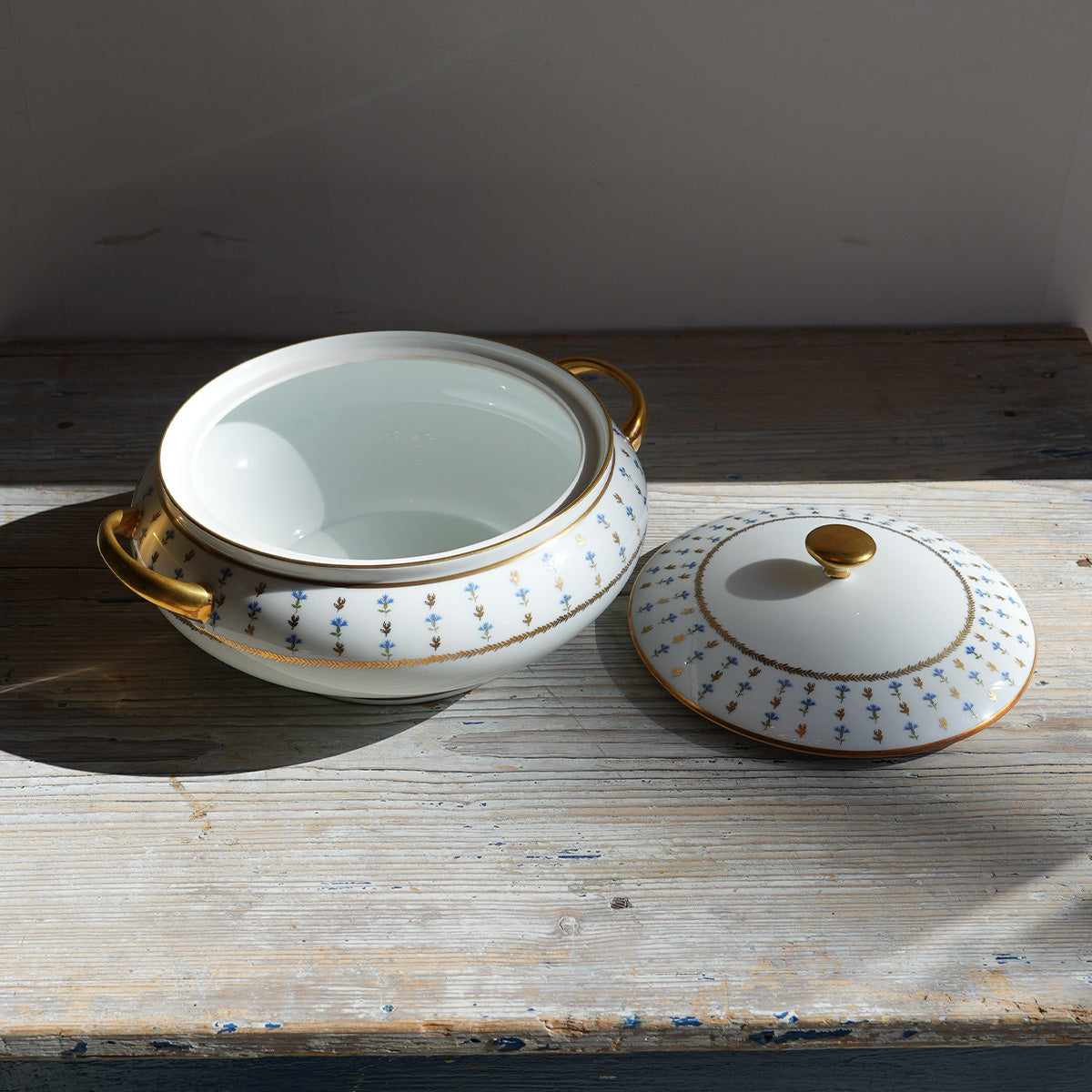 Raynaud / Limoges Soup Pot｛RB-01310｝フランス食器,ビンテージ雑貨