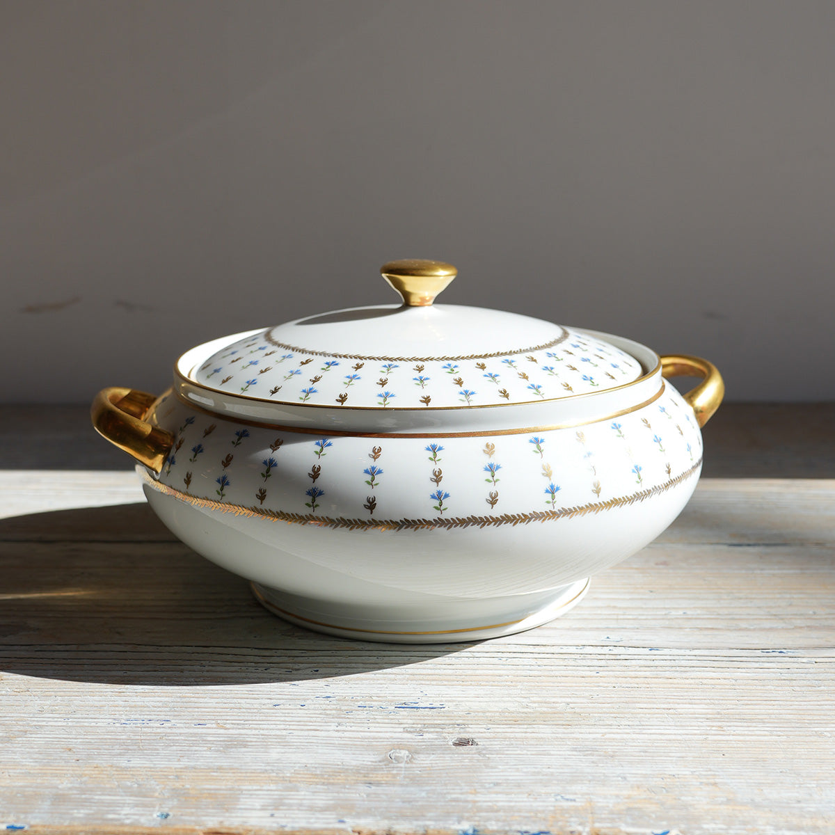 Raynaud / Limoges Soup Pot｛RB-01310｝フランス食器,ビンテージ雑貨