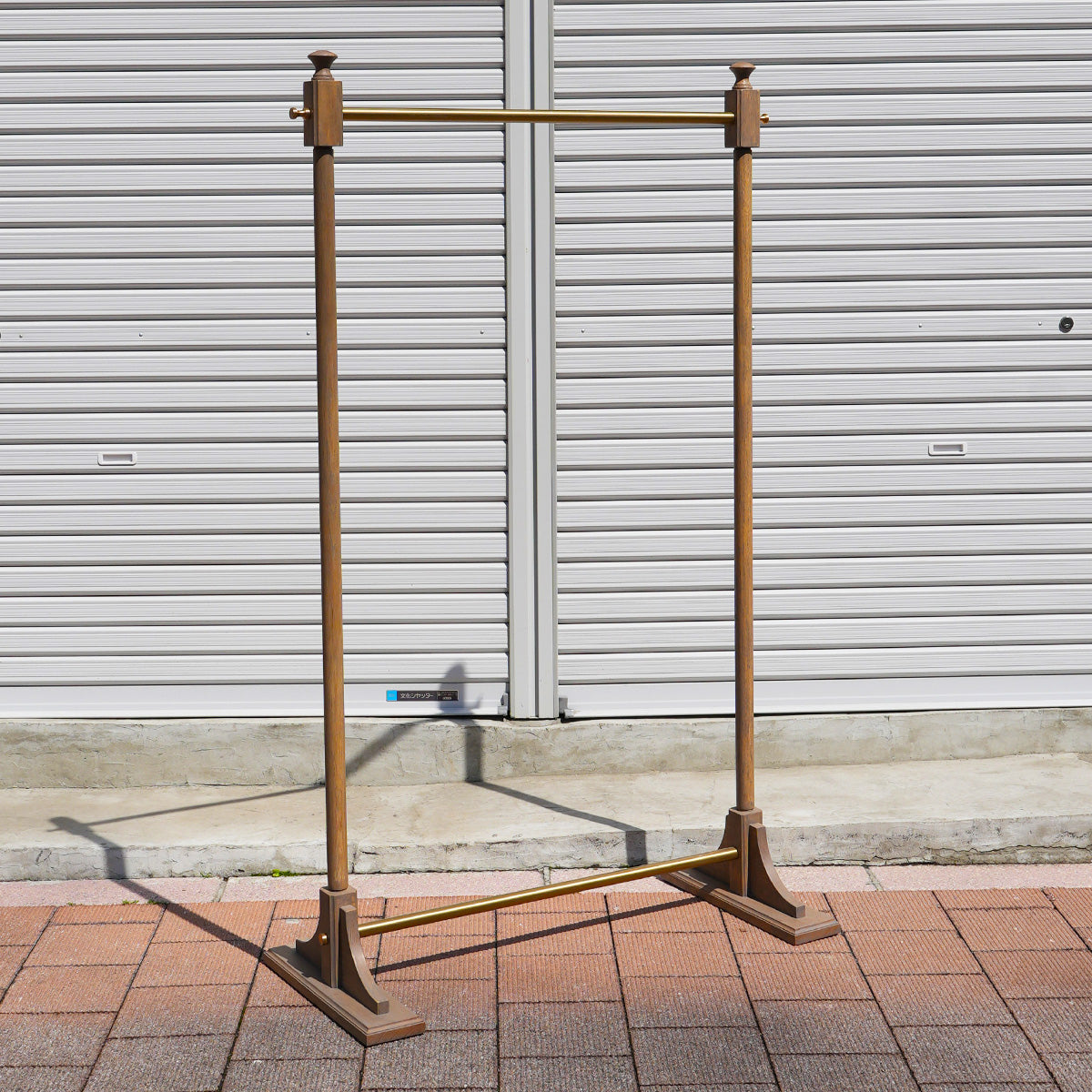 Lien Coat Hanger Rack Oak｛ F-00324｝