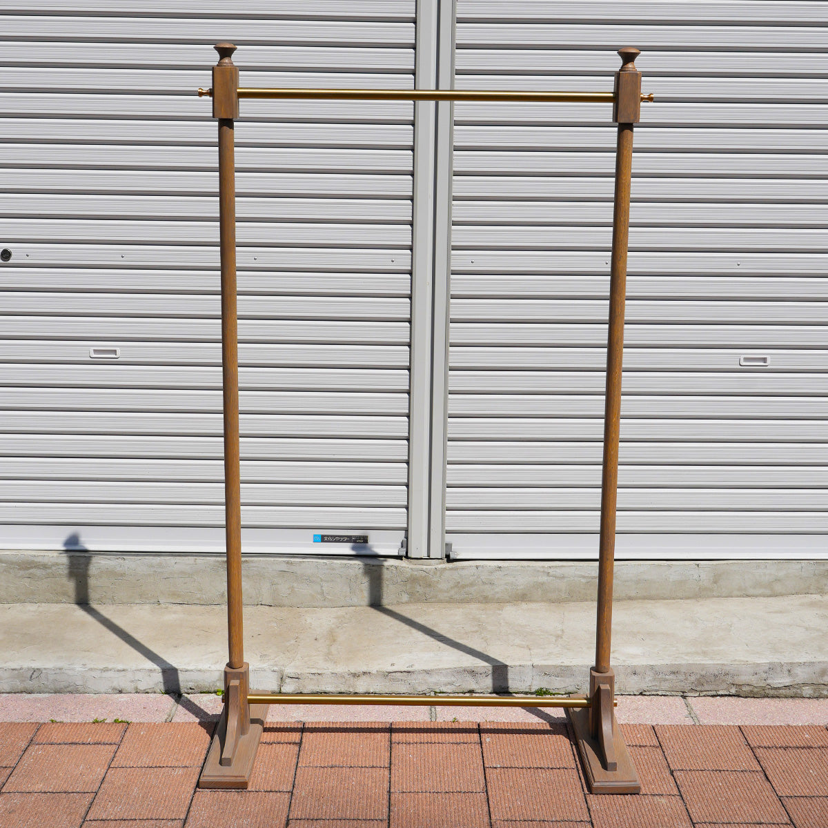 Lien Coat Hanger Rack Oak｛ F-00324｝