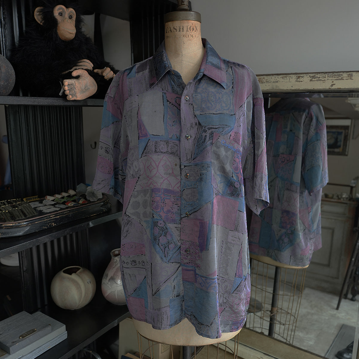 Christian Dior / 80s Vintage Shirt｛F-00856｝