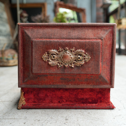 Jewelry velvet case "bordeaux"｛R-00702｝