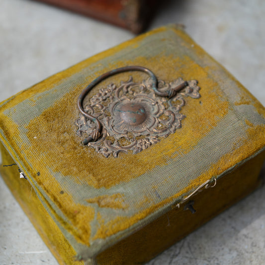 Jewelry velvet case "Green"｛R-00703｝