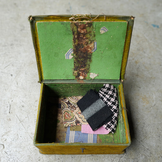 Jewelry velvet case "Green"｛R-00703｝