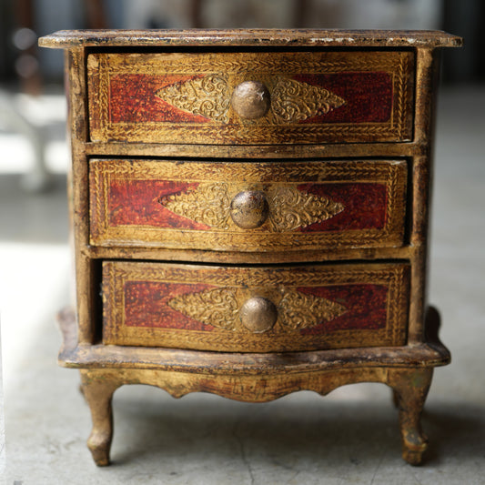 3 drawers case"Art nouveau style"｛R-00705｝