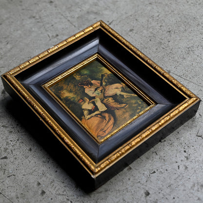 Antique Framed Miniature Painting｛ F-00504 ｝