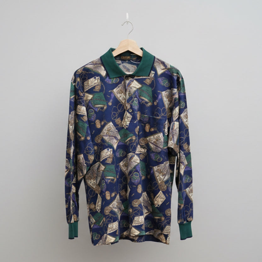 CELINE / Books Print Shirts｛R-01007｝