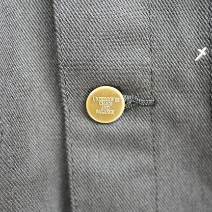 UNDERCOVER  / EMBROIDERED TRUCKER JACKET｛F-00811｝