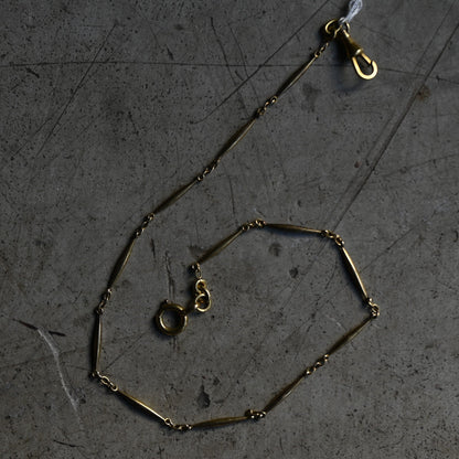 Vintage Gold Bar Bracelet{R-00940}